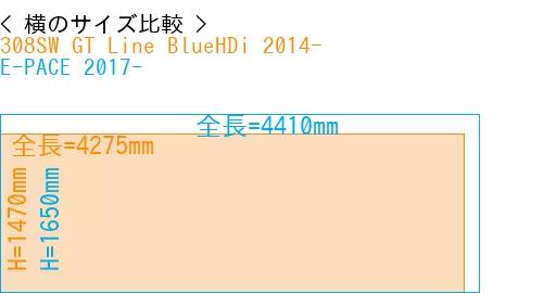 #308SW GT Line BlueHDi 2014- + E-PACE 2017-